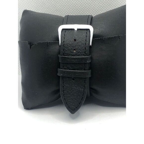 Vince Camuto Unisex Black Leather Digital Black Dial Quartz Genuine Watch OP209 - Picture 4 of 9